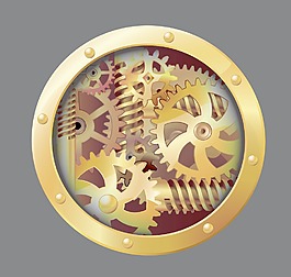 齿轮通过纸孔载体
