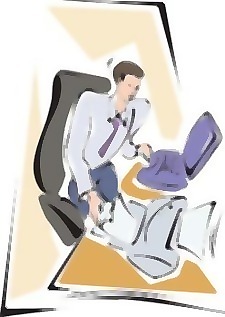 办公室的人11向量