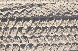 污物和泥土轮胎印6个纹理