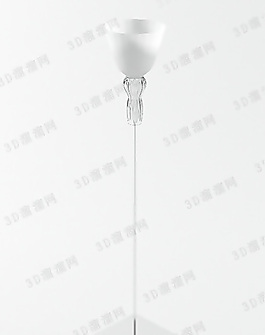 3D落地灯模型