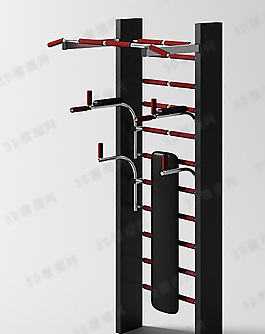 3D健身器模型