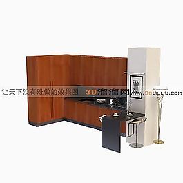 3D厨房组合模型