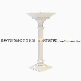 3D柱子模型