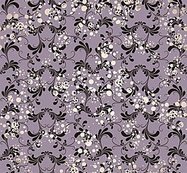 花纹图案背景矢量图