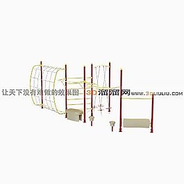 3D健身器材模型