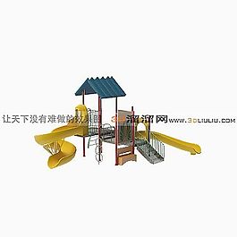 3D滑滑梯模型