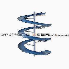 3D滑滑梯模型