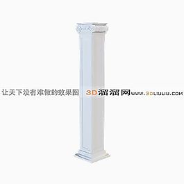 3D柱子模型