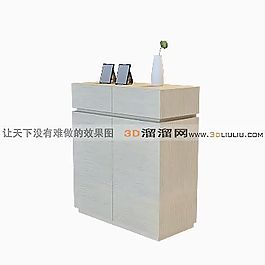 3D陈设柜模型