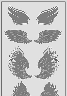翅膀矢量