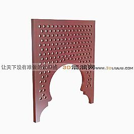 3D中式构件模型