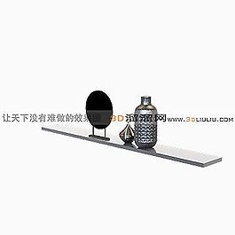 3D陈设品模型