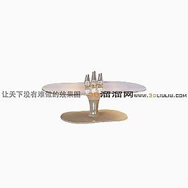3D茶几模型