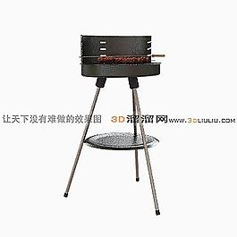 3D烧烤架模型