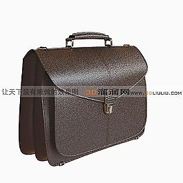 3D公文包模型
