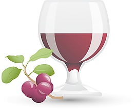 深色的酒图标