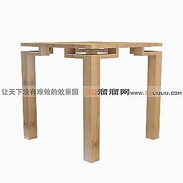 3D桌子模型