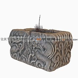 3D园林小品模型