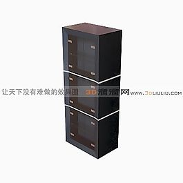 3D边柜模型