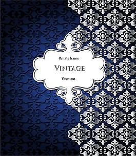 花纹背景矢量图