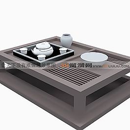 3D茶几模型
