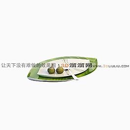 3D盘子模型