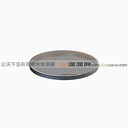 3D盘子模型