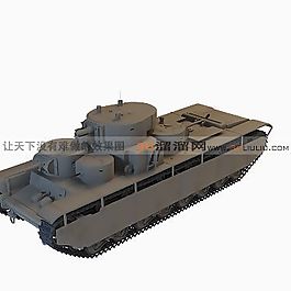 3D坦克模型