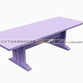 3D桌子模型