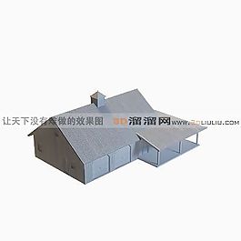 3D住宅楼模型
