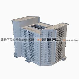 3D住宅楼模型