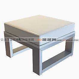 3D脚凳模型
