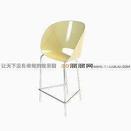 3D吧椅模型