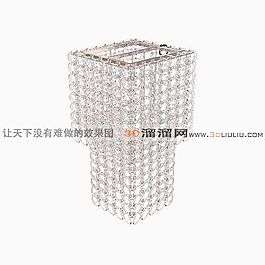 3D水晶吊灯模型