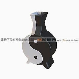 3D花瓶模型
