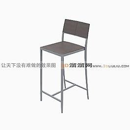3D吧椅模型