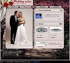 婚庆公司网站设计模板