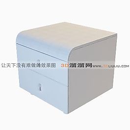 3D矮柜模型