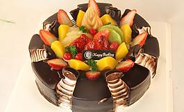 水果巧克力蛋糕