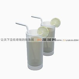 3D饮料模型
