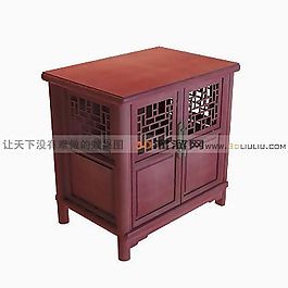 3D矮柜模型