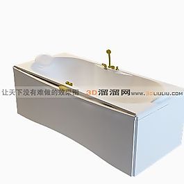 3D浴缸模型