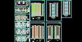 二十五层高层建筑楼施工设计图