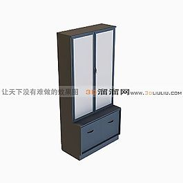 3D边柜模型