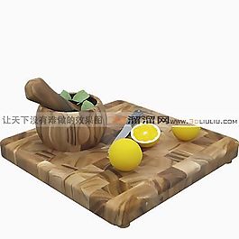 3D厨房用具模型