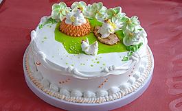 生日蛋糕 生肖 鸡