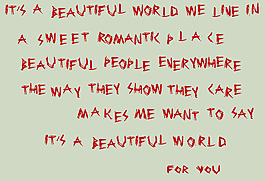 beautifulworldnbp字体