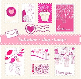 情人节邮票集`