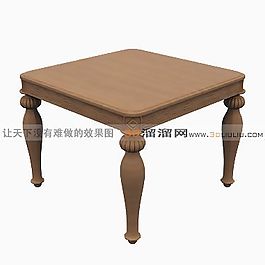 3D桌子模型