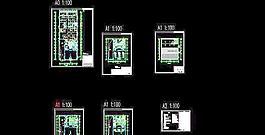 北京某4S店多联机中央空调暖通设计图